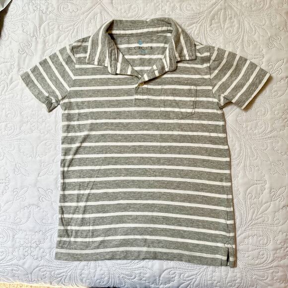 Crewcuts Striped Polo Shirt Size 6-7 - Picture 2 of 5